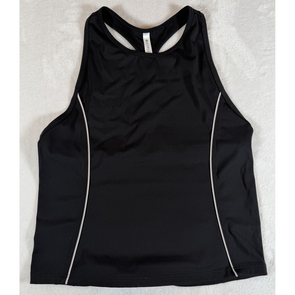 Athleta Tops - Athleta Lightning Tank Top Women's Sz S Black Workout Athletic